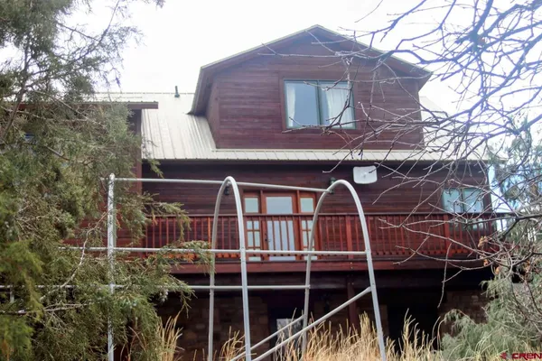 a view of a entrance door of the building