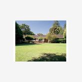 a outdoor living space with furniture