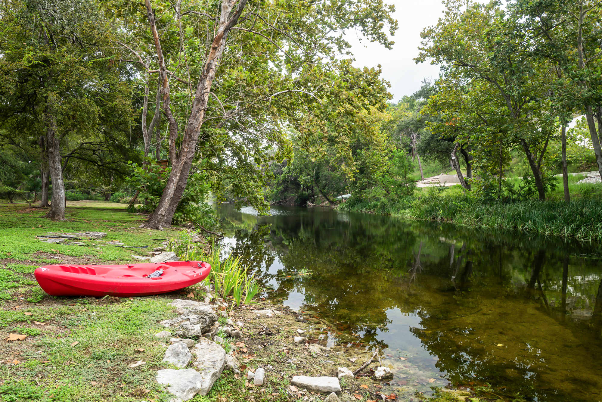 505 Deer Lake Road Wimberley, TX 78676 - Photo 35 of 38 600 ft of Lone Man Creek frontage