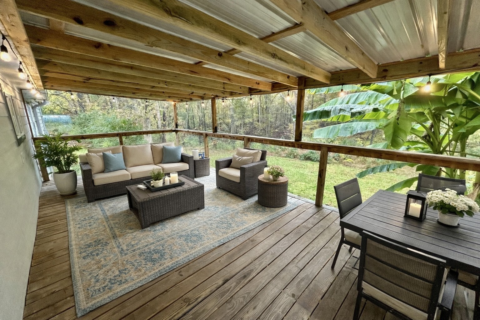 10209 New Hope Road Bon Aqua, TN 37025 - Photo 15 of 22 a balcony with furniture and outside view