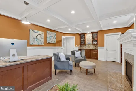 a room with a washer and dryer