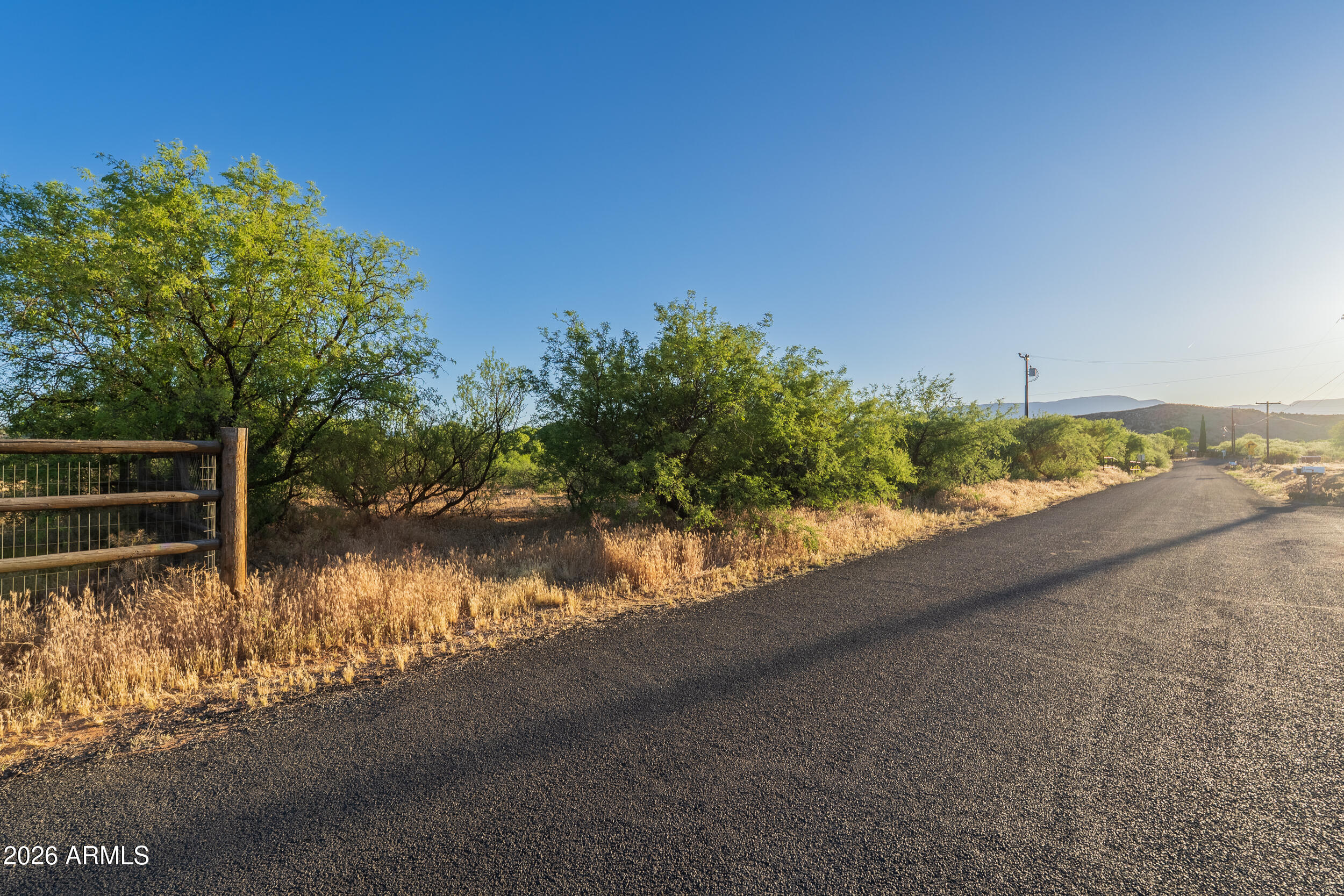 796 North Aspaas Road Cornville, AZ 86325 - Photo 17 of 25 a view of a street from a yard