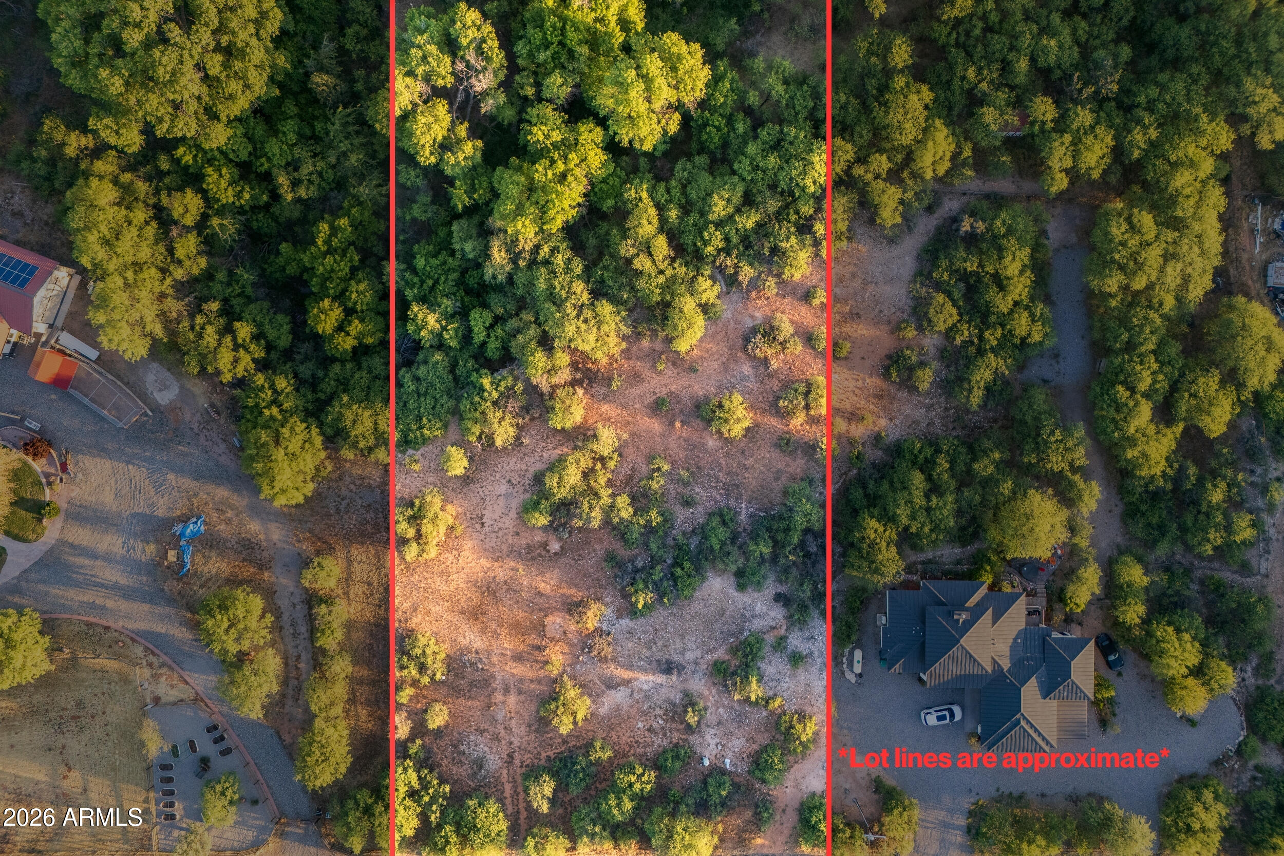 796 North Aspaas Road Cornville, AZ 86325 - Photo 5 of 25 a backyard of a house with lots of green space