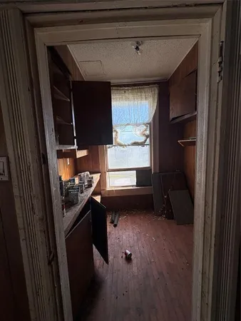 a view of storage and utility room