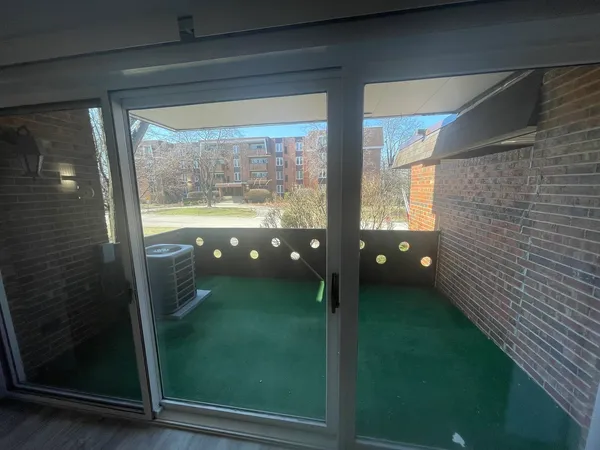 a view of outdoor space and city view