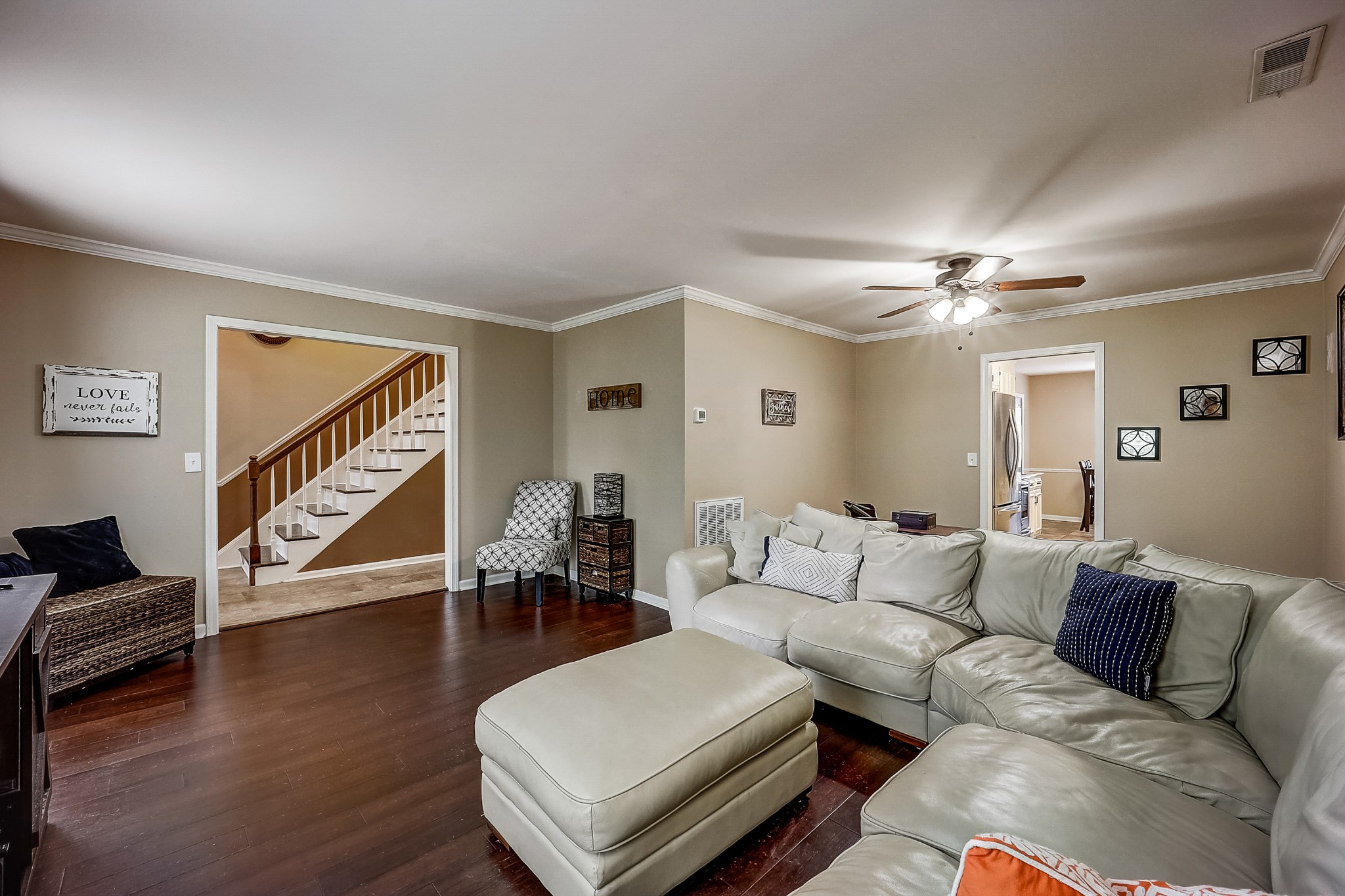 922 General George Patton Road Nashville, TN 37221 - Photo 8 of 30 a living room with furniture and a wooden floor