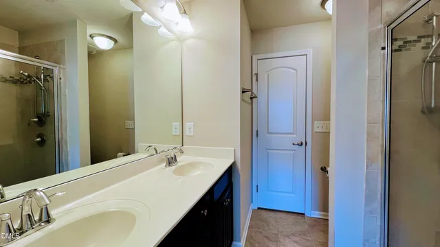 closeup view of a small space