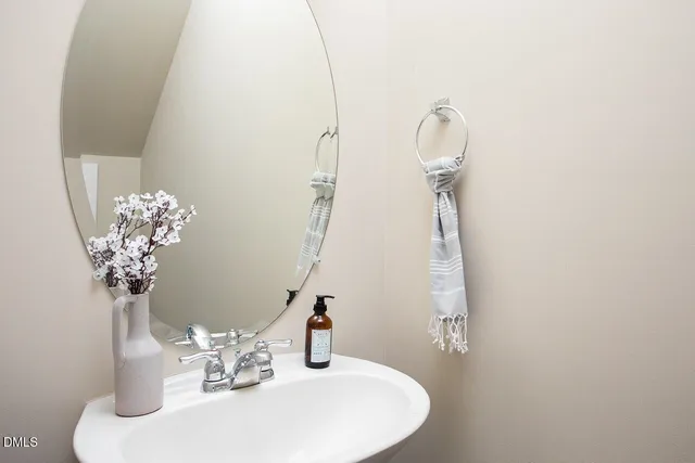 a view of work space with windows