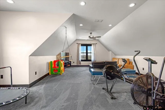 a view of a patio with a yard