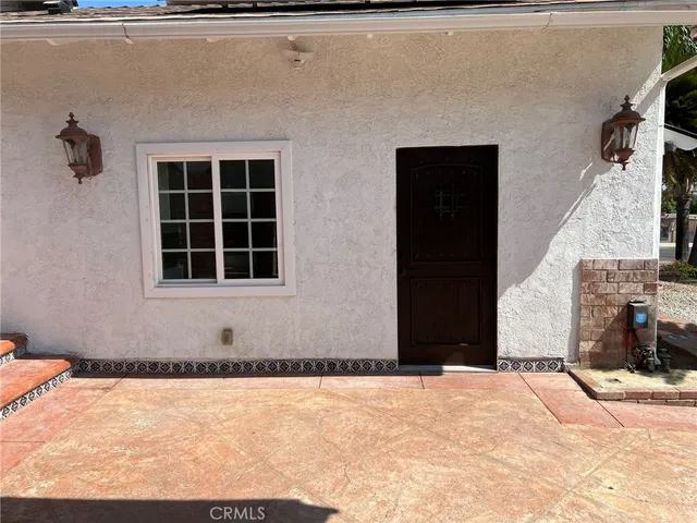 a house with a outdoor space