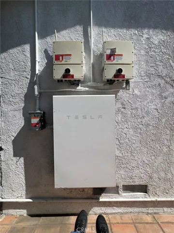 a room with a mirror and gym equipment