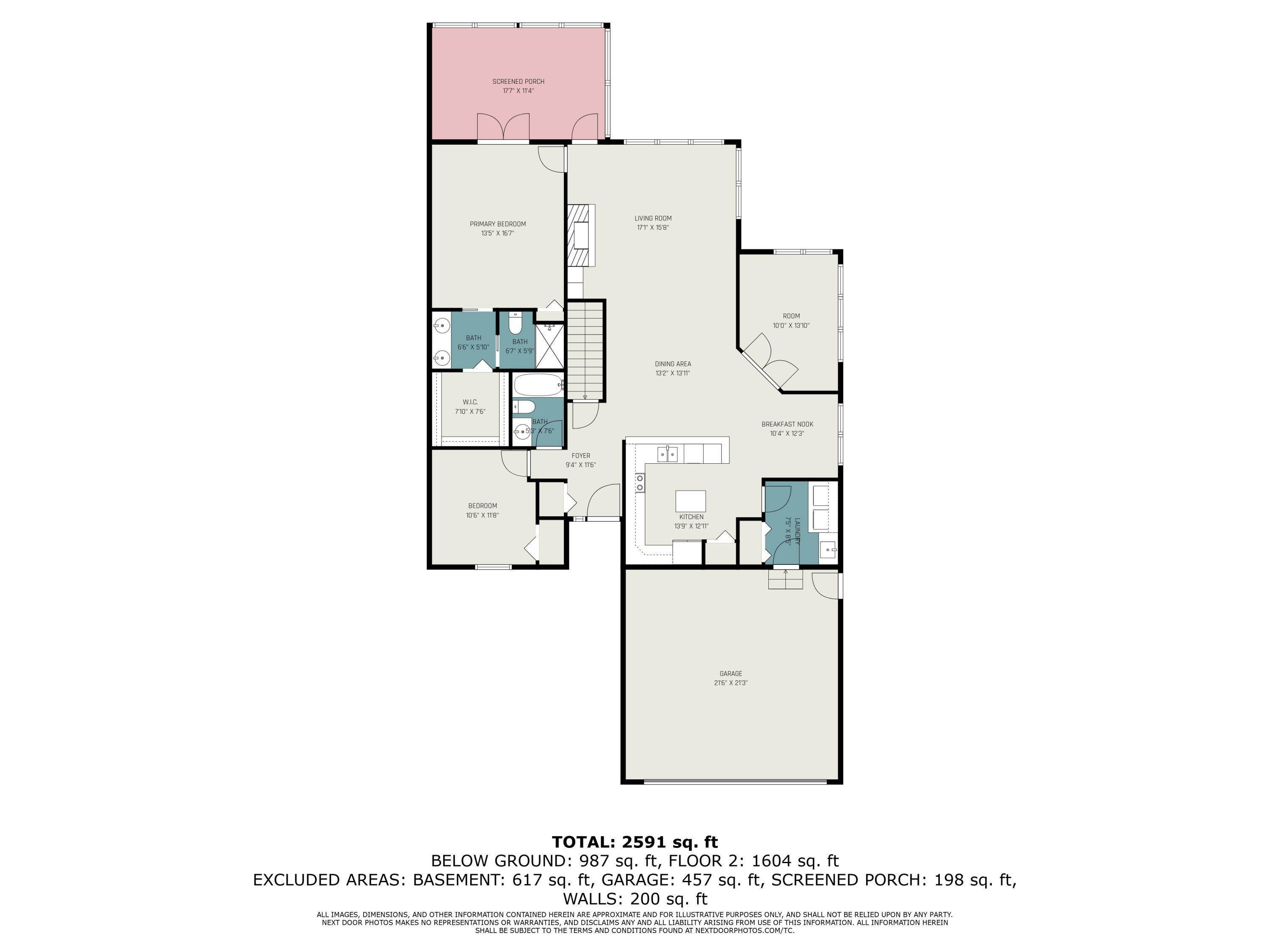 2669 Hunters Bluff Kalamazoo, MI 49048 - Photo 27 of 28 Main Floor w/ SQFT