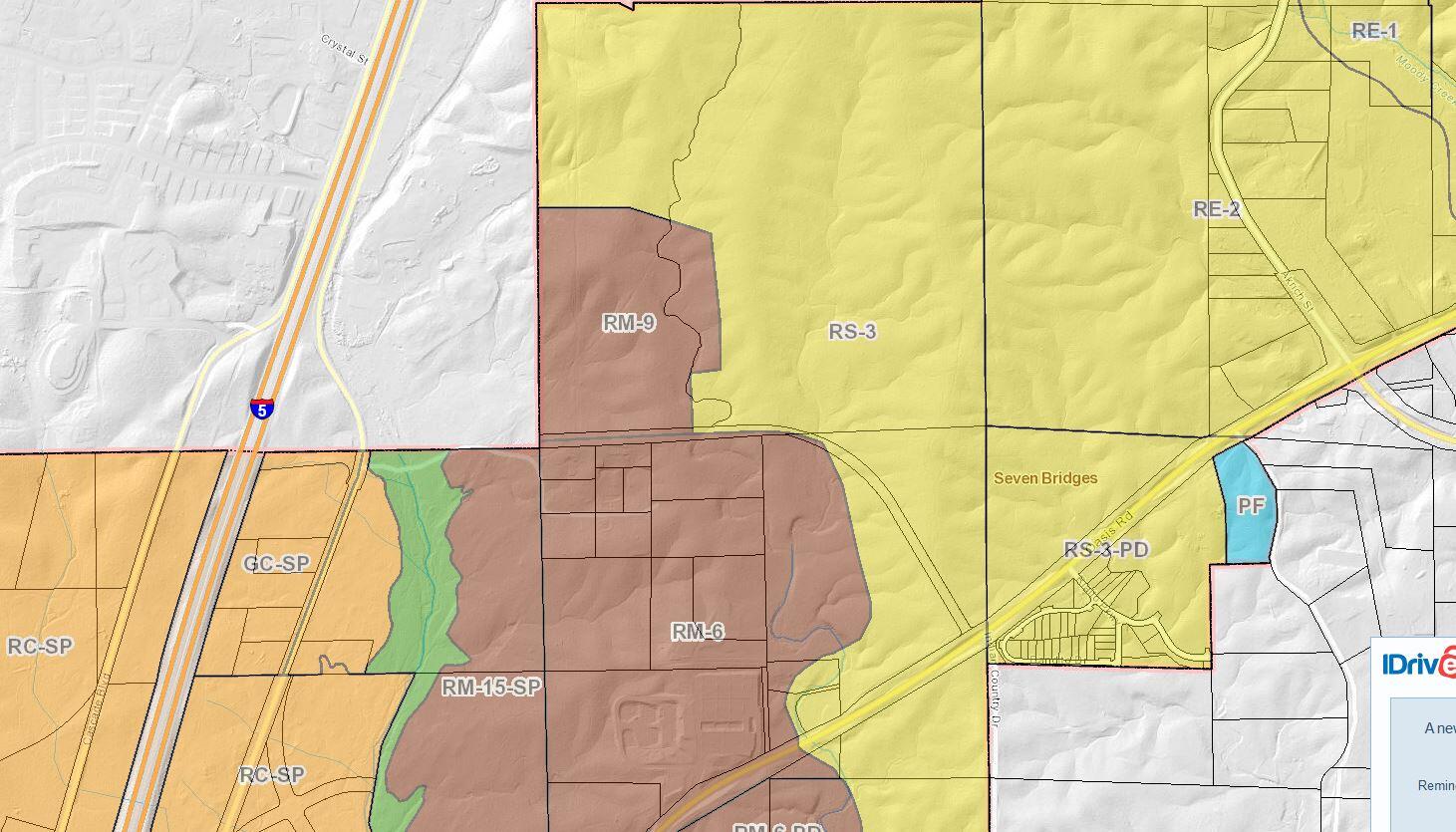 Shasta View Redding, CA 96003 - Photo 4 of 4 zone map