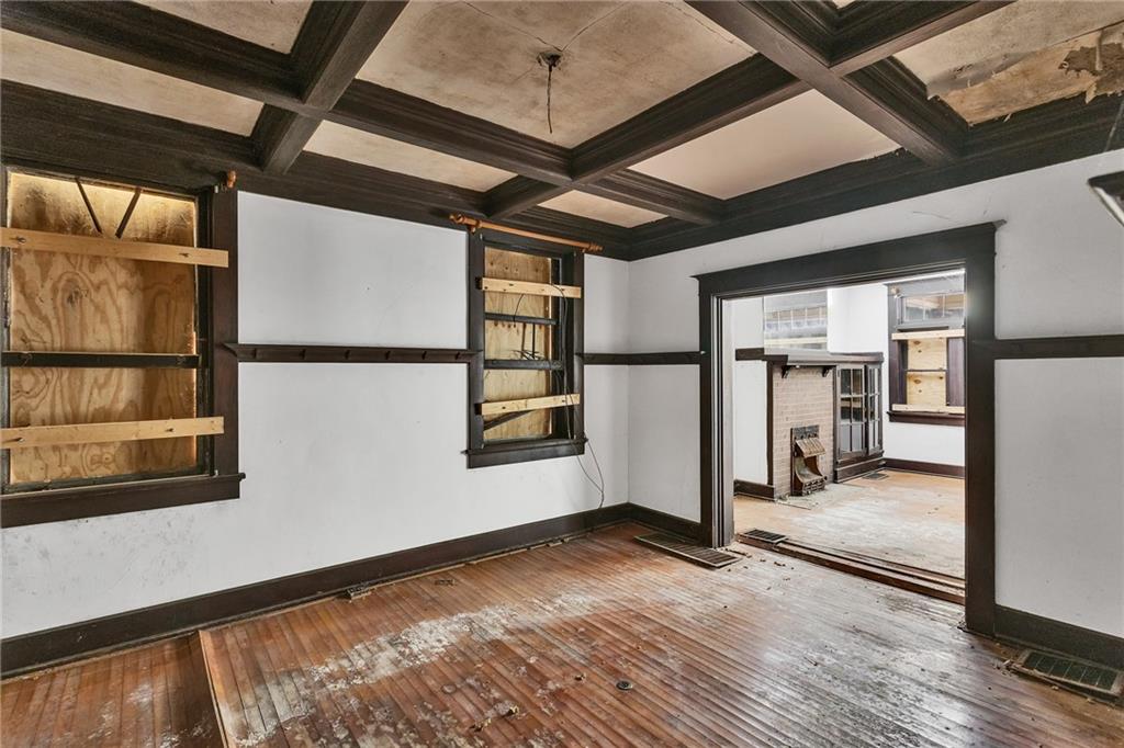 2040 Laketon Road Pittsburgh, PA 15221 - Photo 20 of 26 a view of empty room with wooden floor