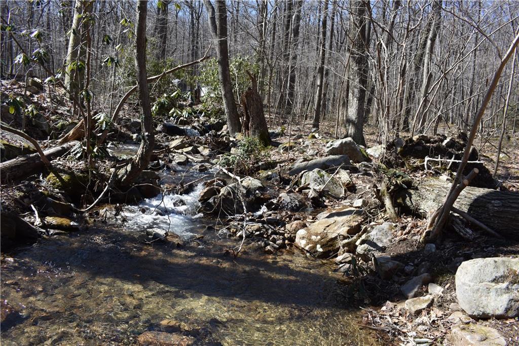155 Rock Run Road Rector, PA 15677 - Photo 22 of 23 The cabin sits beside Rock Run. Open the windows and fall asleep to the sounds of the stream.