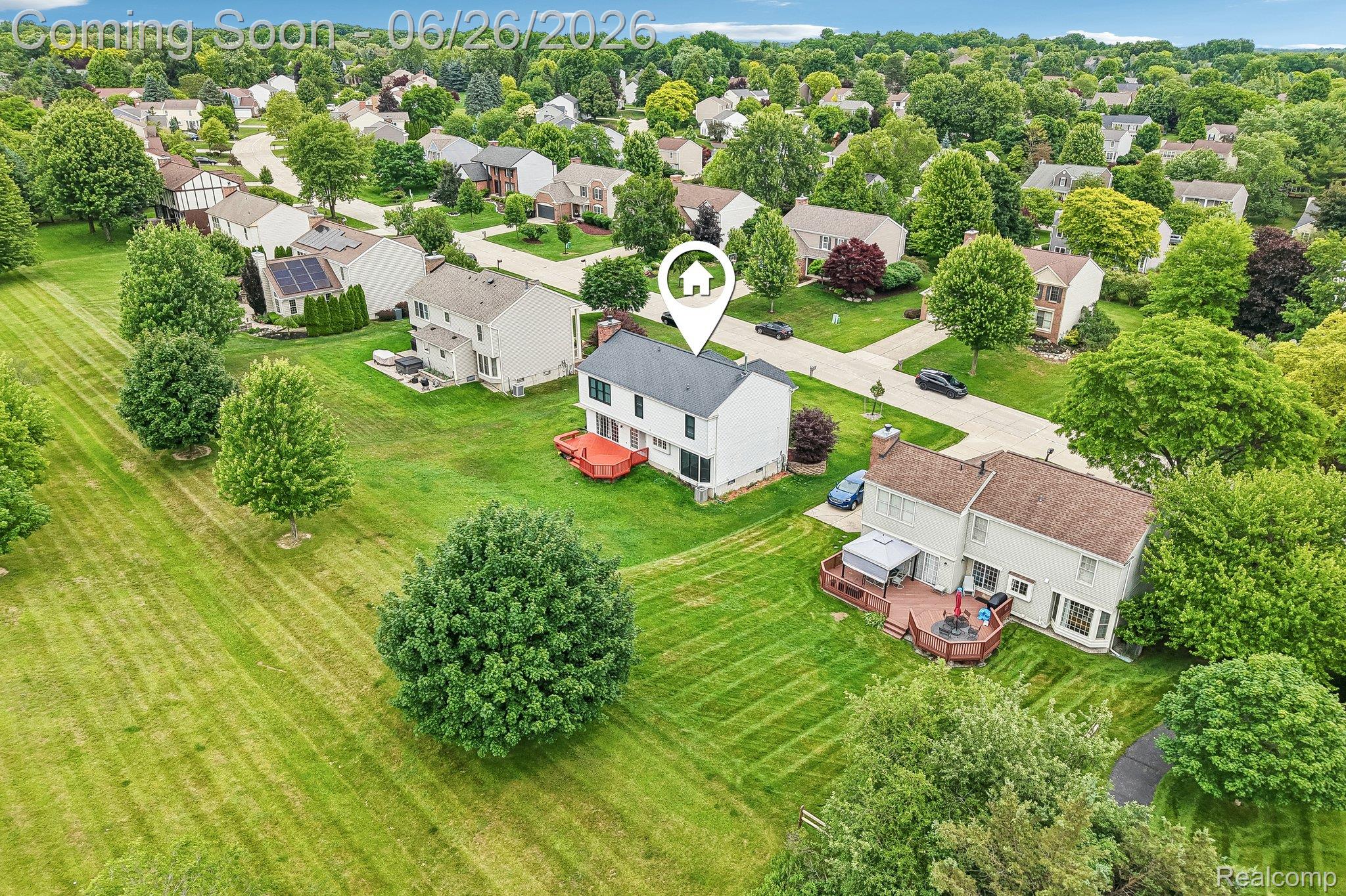 1687 Grandview Drive Rochester, MI 48306 - Photo 11 of 45 Aerial perspective