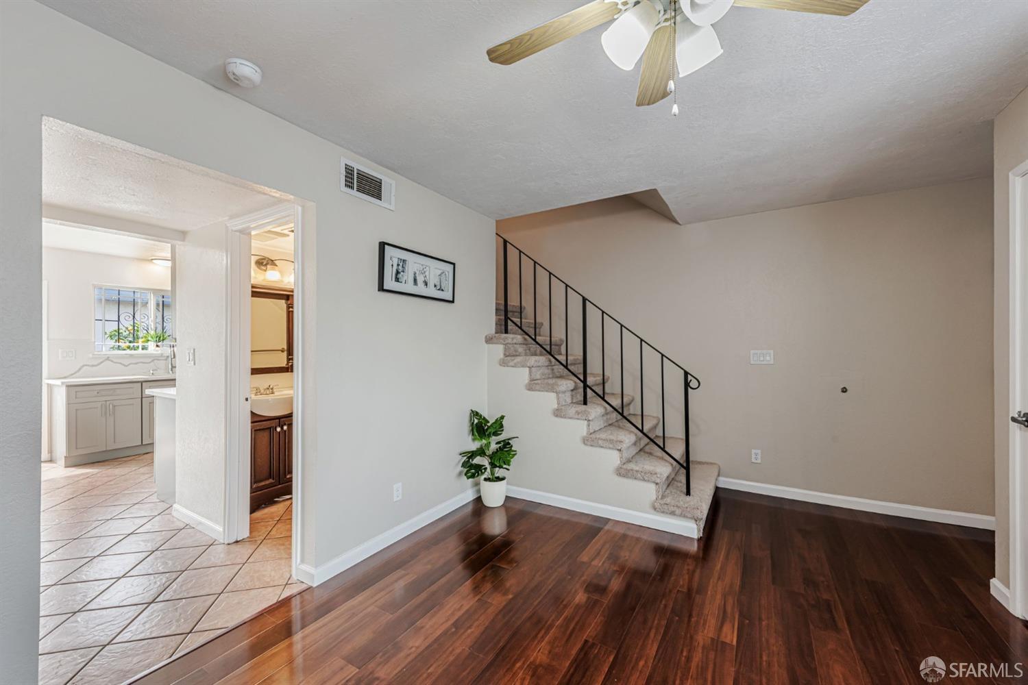 4346 Solano Way Union City, CA 94587 - Photo 5 of 40 a view of entryway with wooden floor