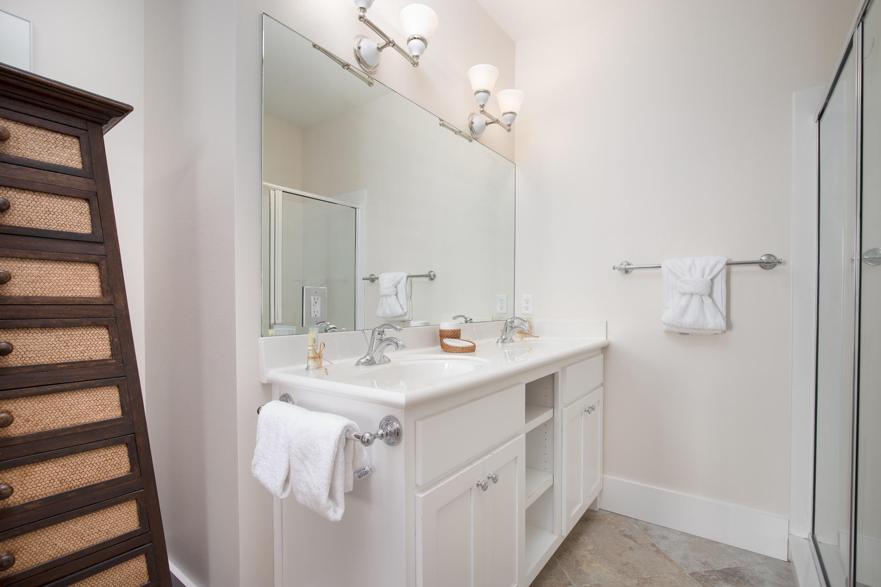 36 West Cobia Run Inlet Beach, FL 32461 - Photo 13 of 53 a bathroom with a sink a vanity and a mirror