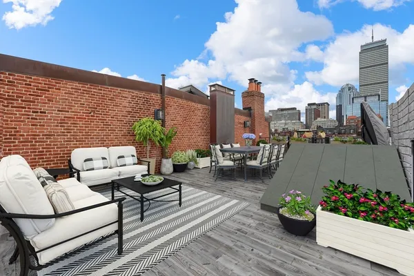 a view of a terrace
