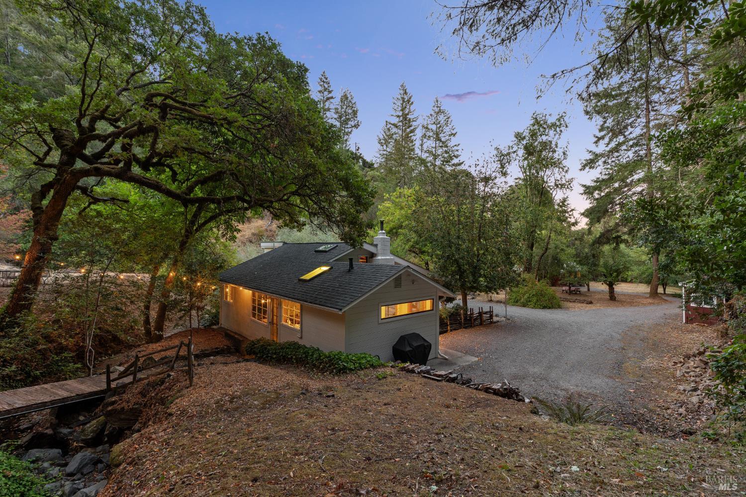 1311 West Dry Creek Road Healdsburg, CA 95448 - Photo 23 of 37 a view of a street with a house in the background