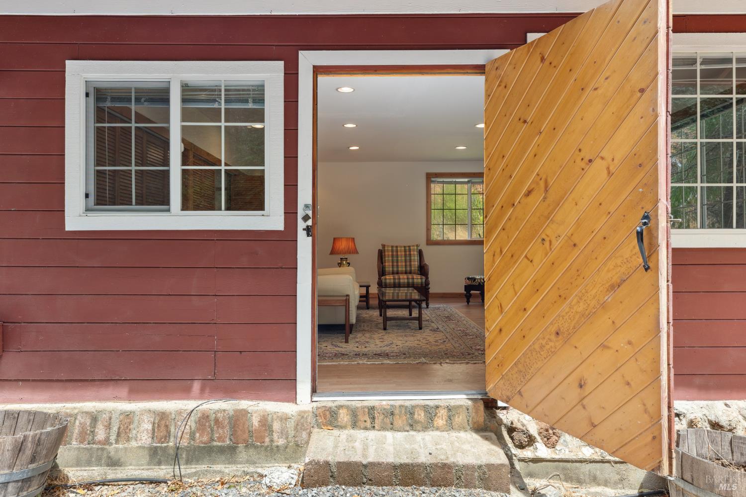 1311 West Dry Creek Road Healdsburg, CA 95448 - Photo 27 of 37 a view of entrance door of the house