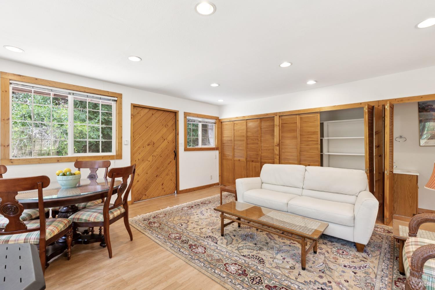 1311 West Dry Creek Road Healdsburg, CA 95448 - Photo 29 of 37 a living room with furniture and a large window