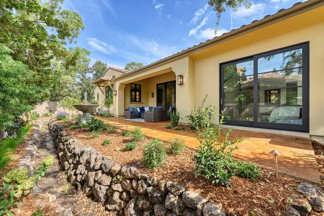 a outdoor space with patio