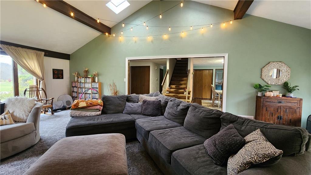 107 Spring Hollow Drive Apollo, PA 15613 - Photo 5 of 40 a living room with furniture and a large window