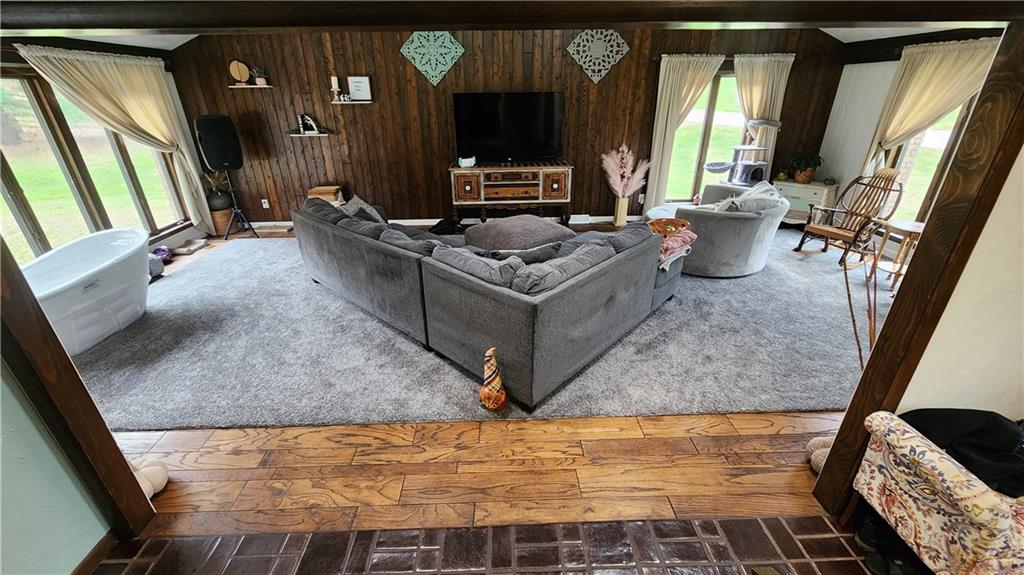 107 Spring Hollow Drive Apollo, PA 15613 - Photo 9 of 40 a living room with furniture and a fireplace