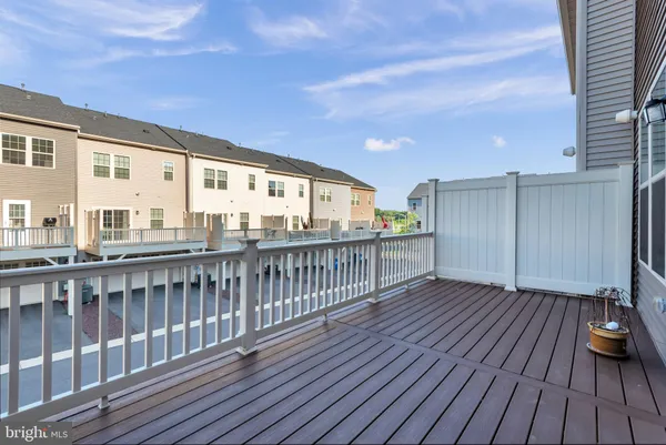 a view of a building with a garage