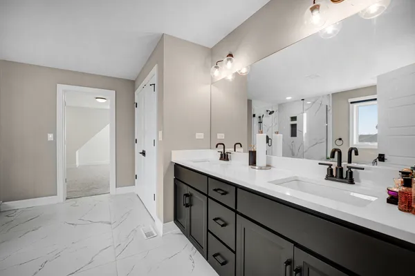 a room with toys and a book shelf