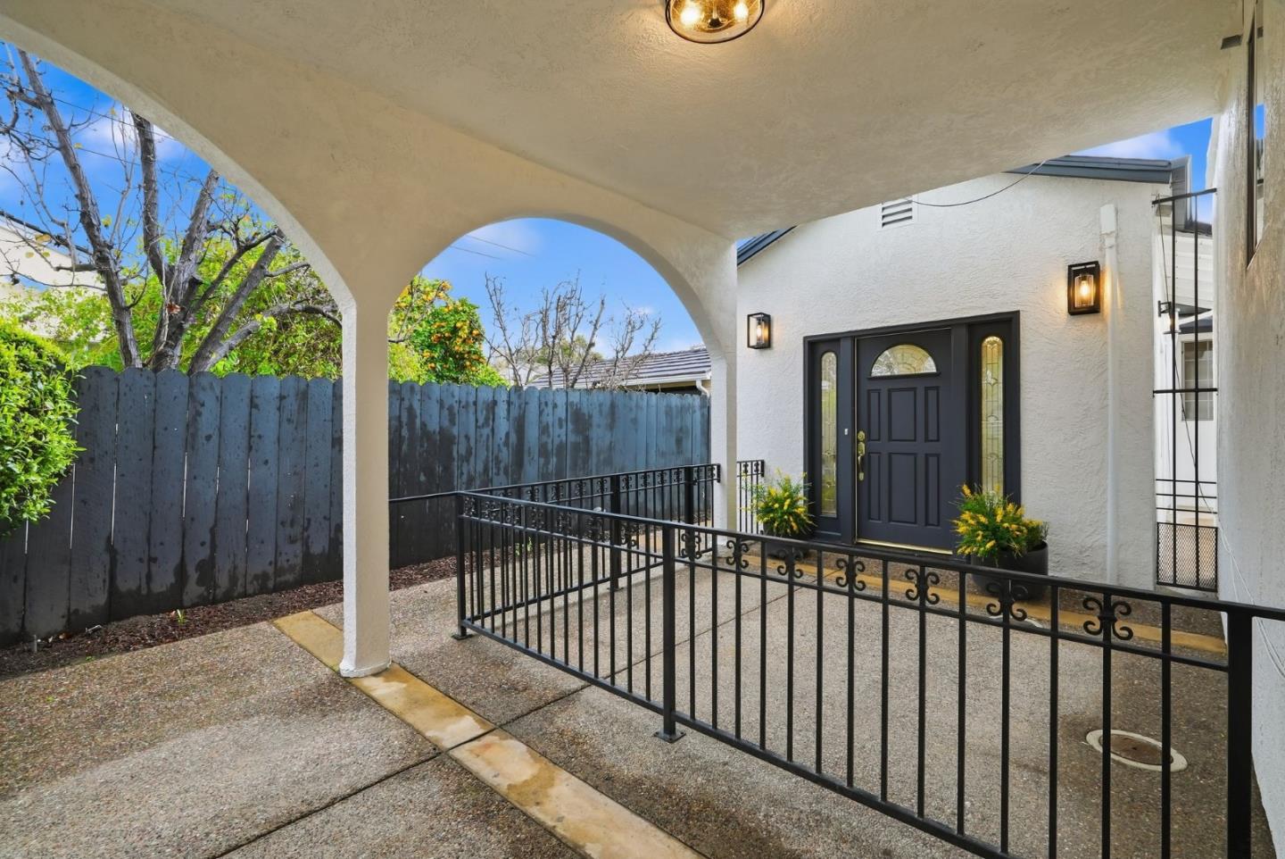 320 Angel Avenue Sunnyvale, CA 94086 - Photo 17 of 47 a view of a house with a fence and a porch