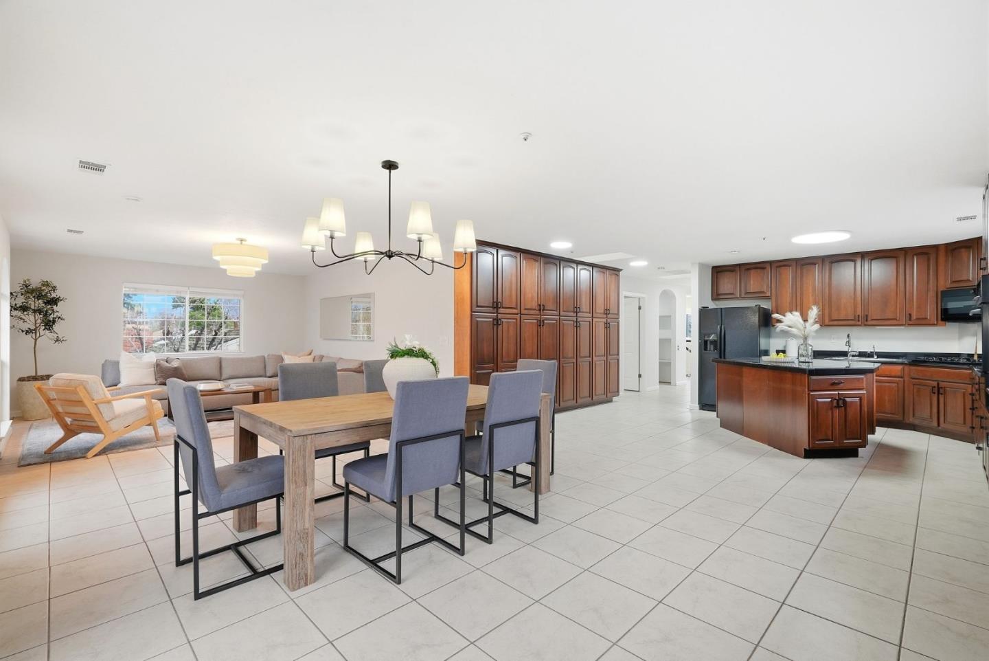 320 Angel Avenue Sunnyvale, CA 94086 - Photo 3 of 47 a view of a dining room kitchen with furniture and a kitchen