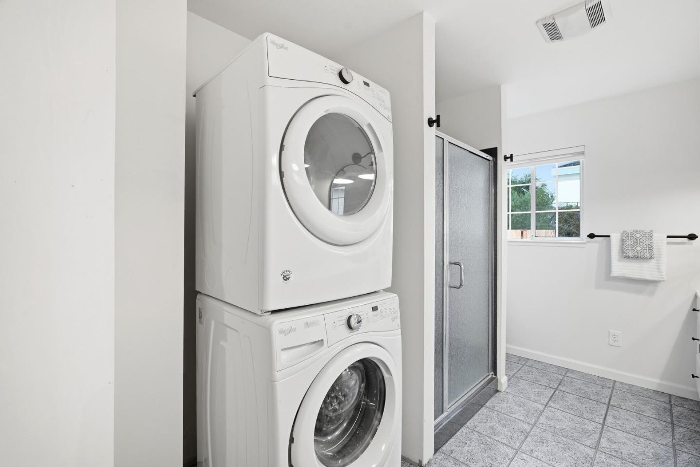 320 Angel Avenue Sunnyvale, CA 94086 - Photo 32 of 47 a view of a storage and utility room with washer and dryer