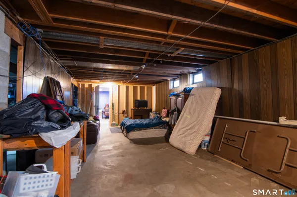 a view of storage and utility room
