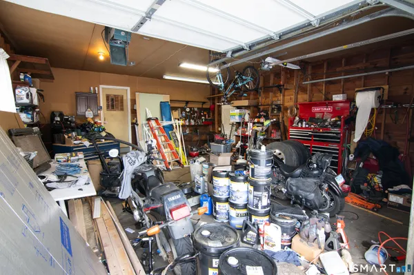 a view of storage and utility room