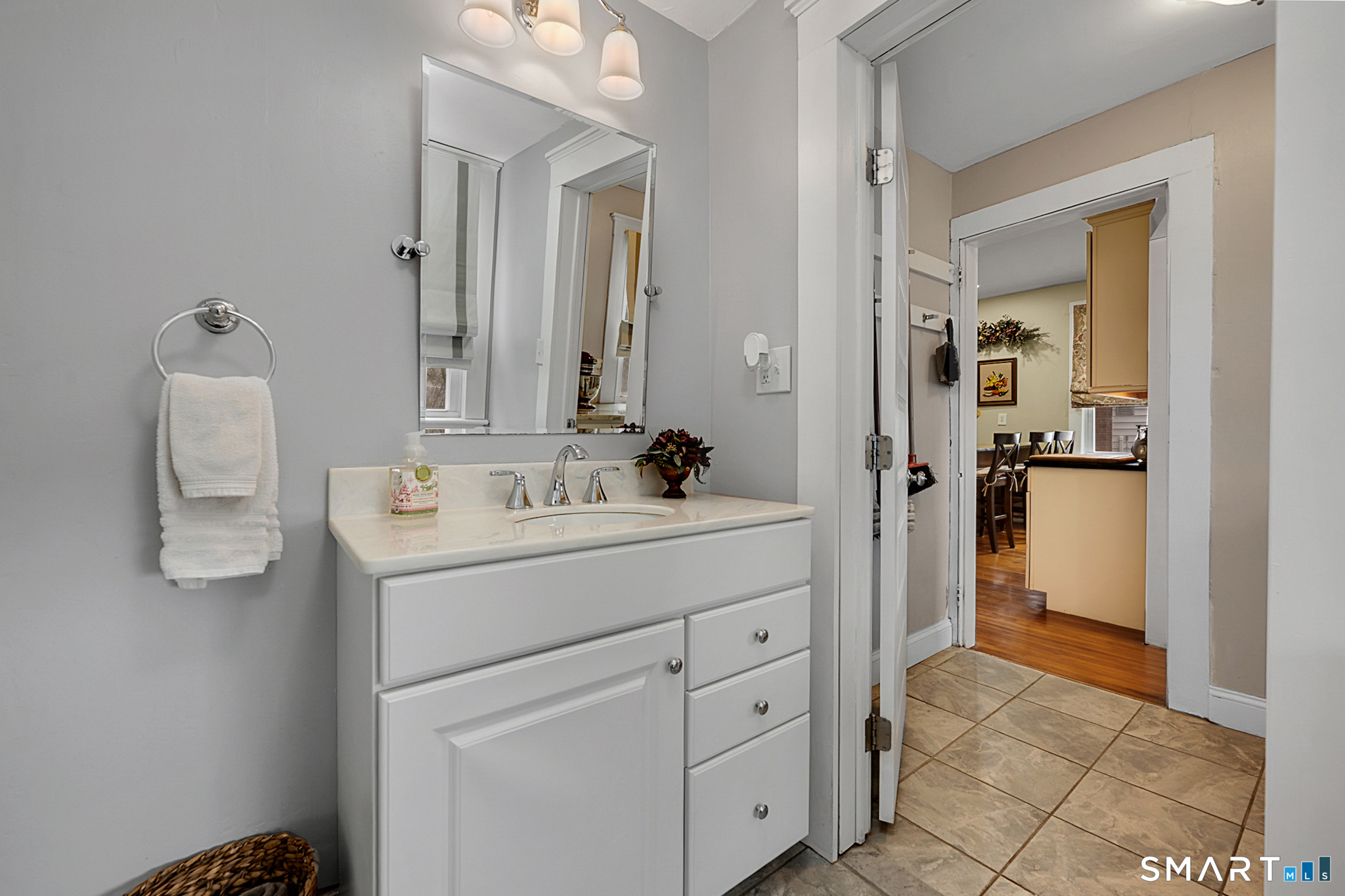 412 Reservoir Avenue Meriden, CT 06451 - Photo 14 of 32 a bathroom with a sink and a mirror