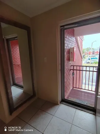 a view of front door