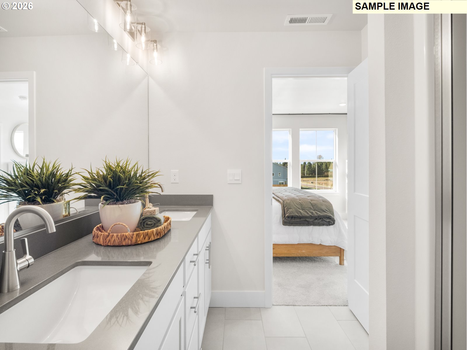 18212 Southwest Tippery Lane Beaverton, OR 97003 - Photo 29 of 29 a kitchen with a sink and a potted plant