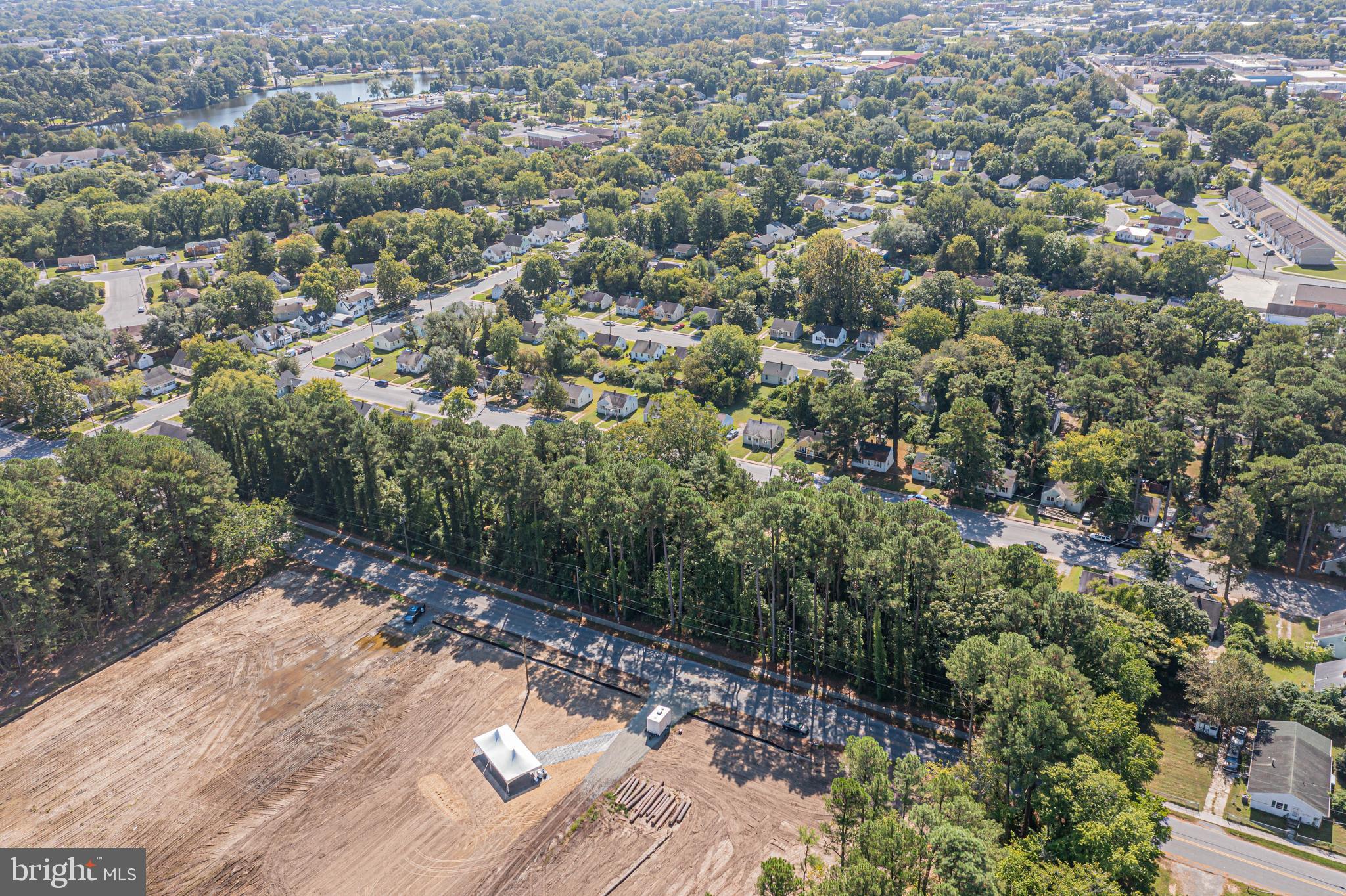 0 Morris Street Salisbury, MD 21801 - Photo 3 of 6 an aerial view of a house with a yard
