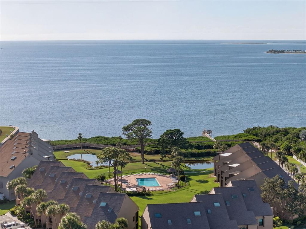 321 Windrush Loop Tarpon Springs, FL 34689 - Photo 39 of 47 an aerial view of a house with yard swimming pool and outdoor seating