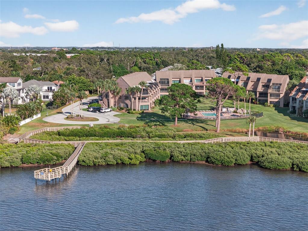 321 Windrush Loop Tarpon Springs, FL 34689 - Photo 42 of 47 a view of a garden with houses