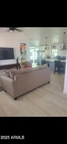 a living room with a couch