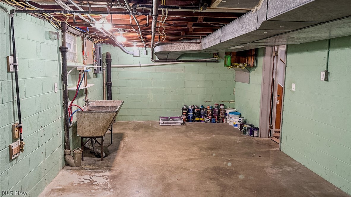 426 Dorchester Road Akron, OH 44320 - Photo 19 of 20 Full Basement Utility Area