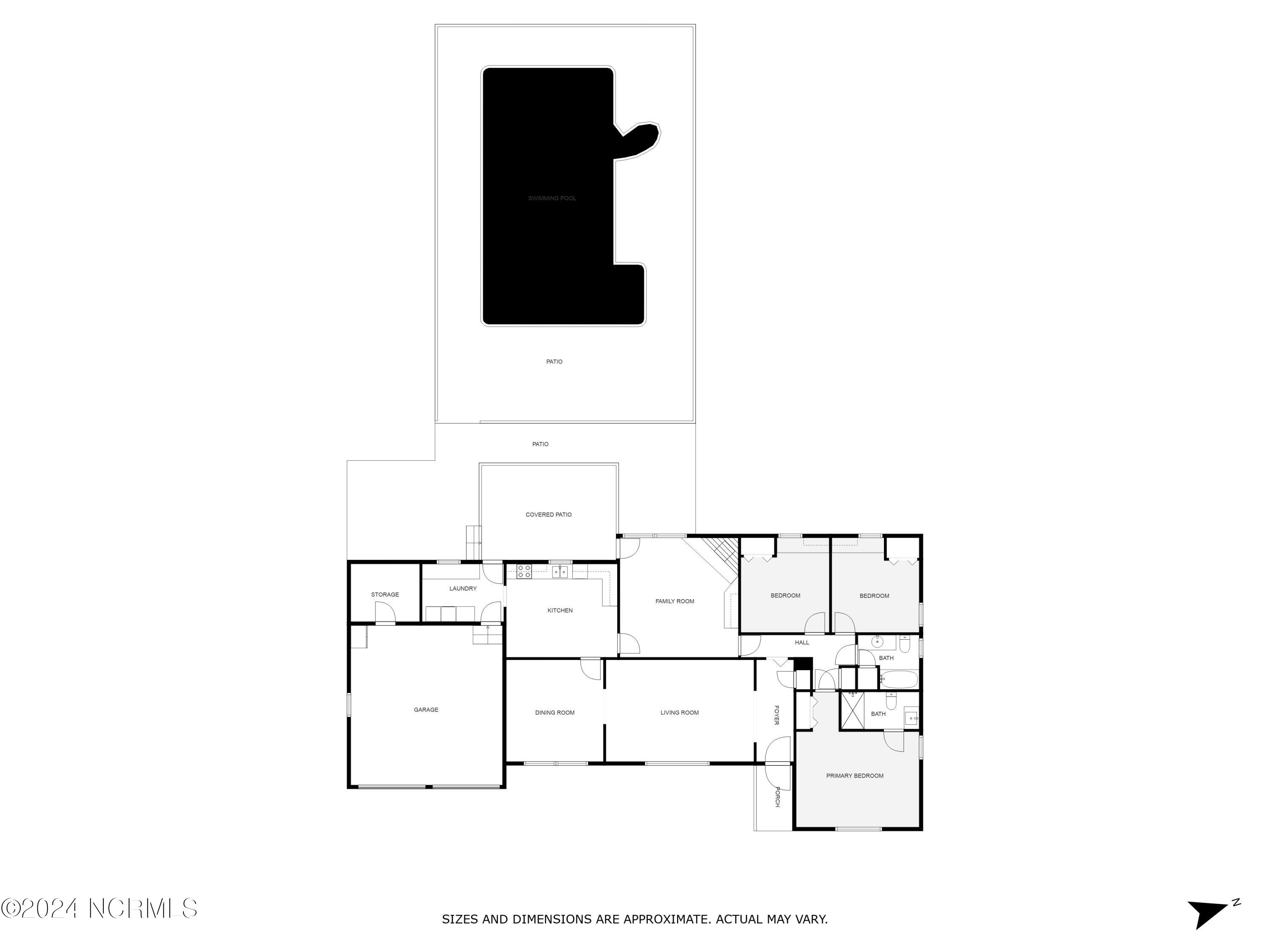 1003 Morningside Drive Rockingham, NC 28379 - Photo 26 of 26 Morningside floor plan
