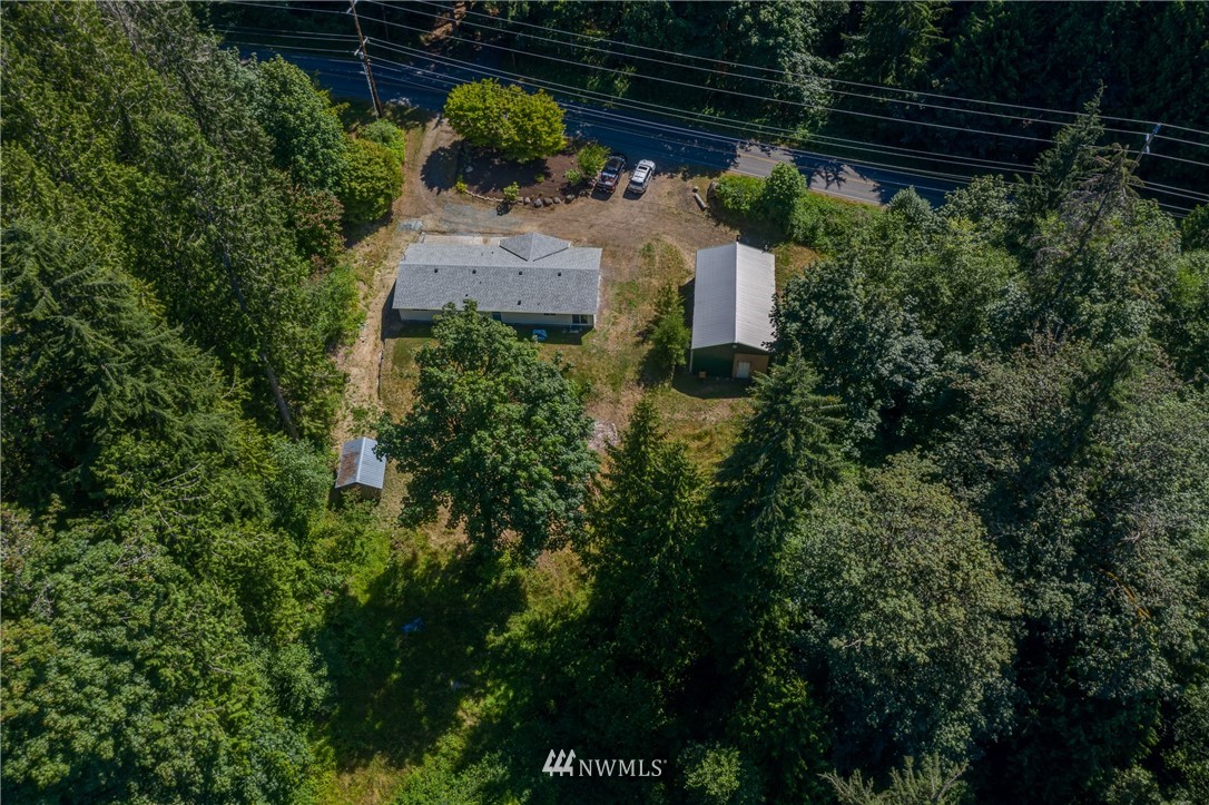 16623 Three Lakes Road Snohomish, WA 98290 - Photo 30 of 36 an aerial view of a house with a yard