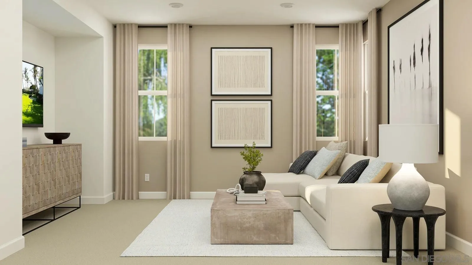 2308 Loker Way Oceanside, CA 92054 - Photo 11 of 14 a bedroom with a bed and a window