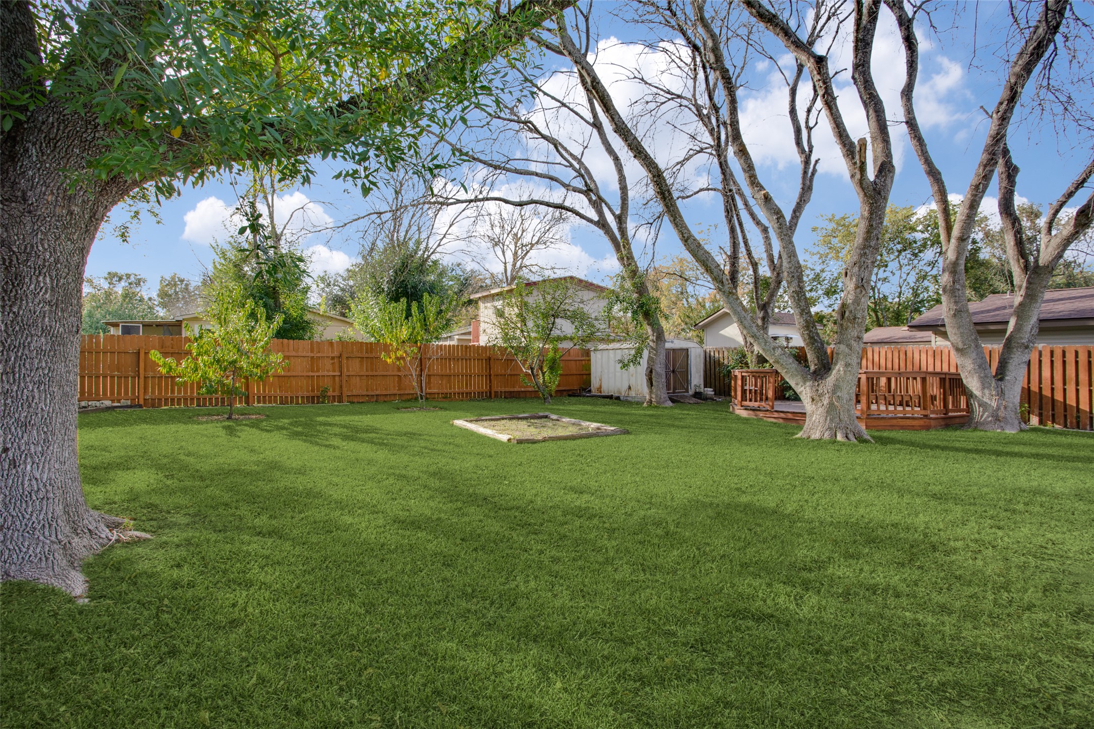 2212 Rifle Bend Drive Georgetown, TX 78626 - Photo 14 of 15 a view of a house with backyard