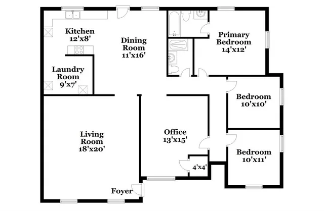 $2,195 | 12112 Eunice Street, Farmers Branch, TX 75234