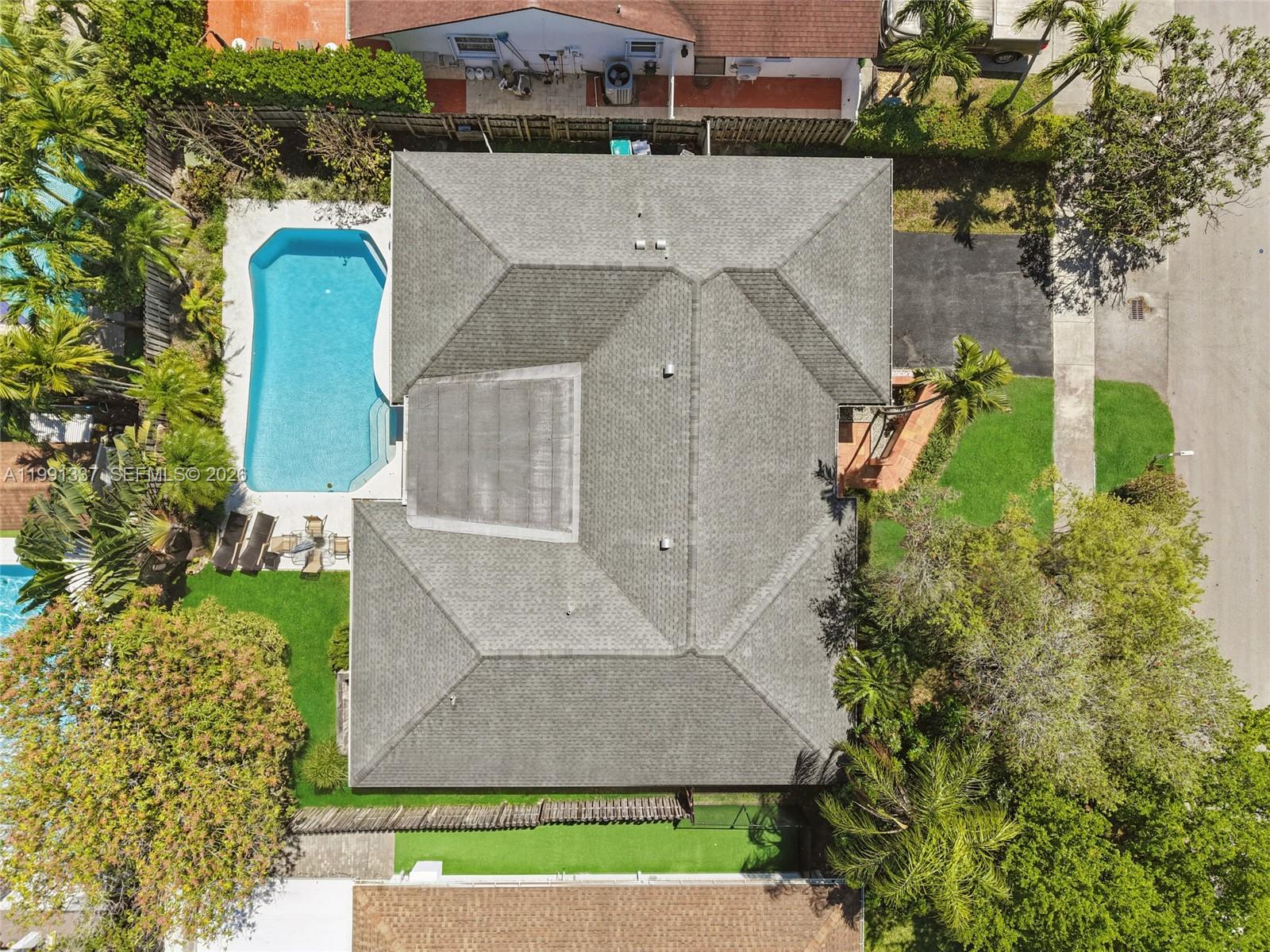 11403 Southwest 129th Place Miami, FL 33186 - Photo 35 of 38 an aerial view of a house with a yard